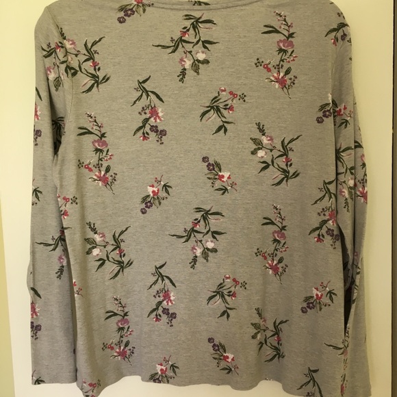 Floral print long sleeve t-shirt - Picture 5 of 5